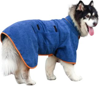 Toalla De Secado Para Perros, Material De Microfibra, De Secado Rápido, Súper Absorbente, De Secado Rápido, Absorbe La Humedad (size: L)